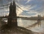 Hammersmith Bridge. Oil. 2018, Yang Yuxin.